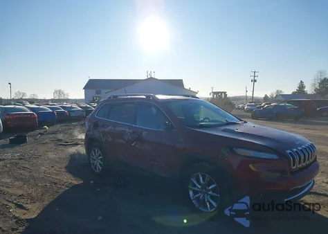 2015 Jeep Cherokee Limited from USA, damaged, VIN 1C4PJMDSXFW705277